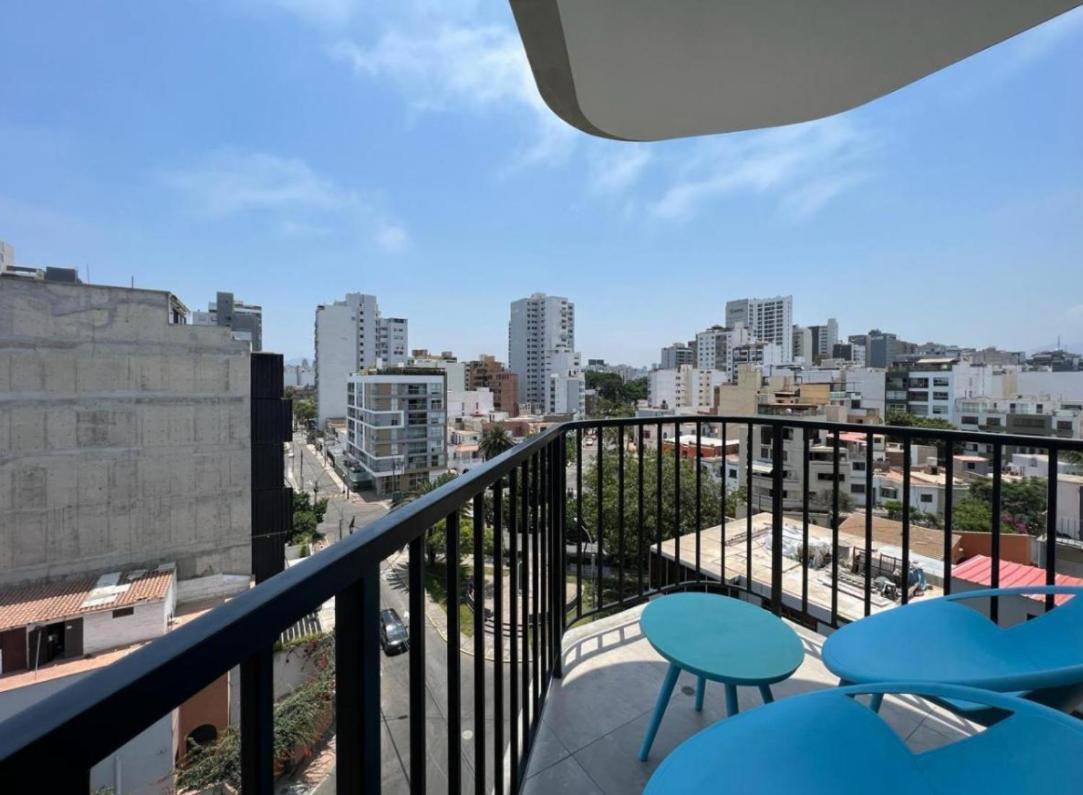 Exclusivo Y Moderno Depa En Miraflores Vista Al Mar Y A La Ciudad Amoblado Apartments Lima Exterior foto